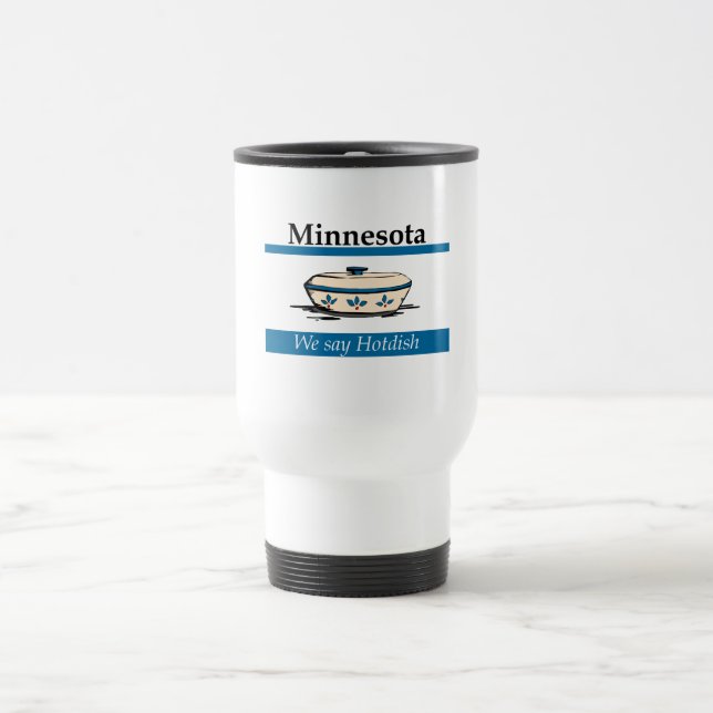 Mug De Voyage Minnesota : On Dit Hotdish (Centre)