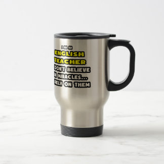 Mug De Voyage Miracles et professeurs d'anglais ... Drôle