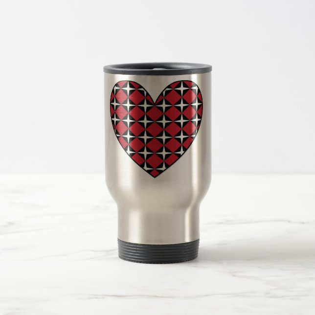 Mug De Voyage Mod Diamond Heart (Centre)