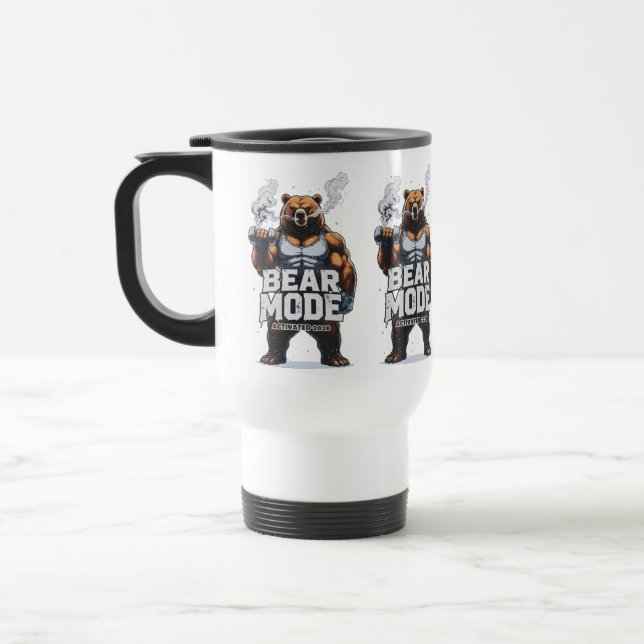 Mug De Voyage Mode Ours Activé 2026 (Gauche)