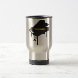 Mug De Voyage Modèle 3D : Piano noir : Musique de voyage