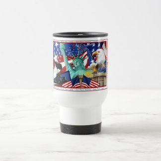 Mug De Voyage Modèle de Musique de Voyage à thème américain