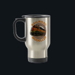 Mug De Voyage Modifier le texte Modeleur ferroviaire Orange Dies<br><div class="desc">Any Railroad Modeller veut love this one - See my store for this design on other items - et more great train Gift Ideas !</div>