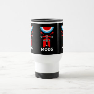 Mug De Voyage Mods - Mods Et Rockers - Musique Britannique