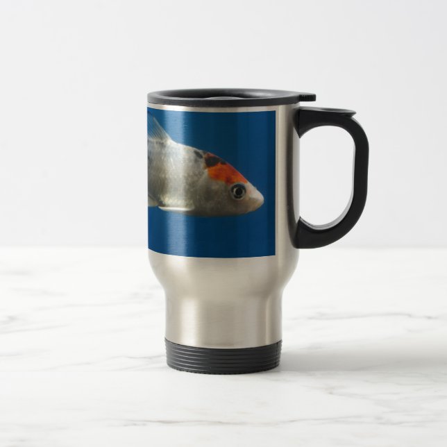 Mug De Voyage Mon animal de compagnie Koi Fish (Droit)