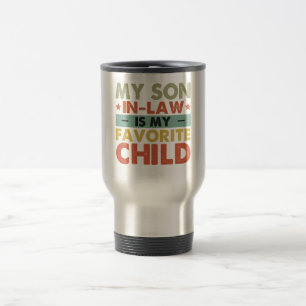 Mug De Voyage Mon Fils En Droit Est Ma Famille Favorite Enfant D