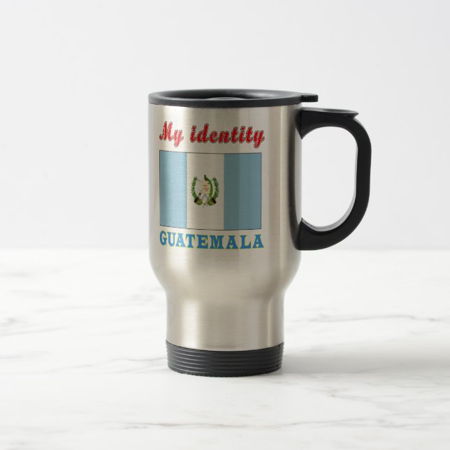 Mug De Voyage Mon identité Guatemala (Droit)
