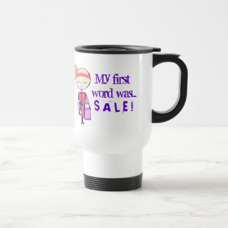 Mug De Voyage Mon premier mot était VENTE