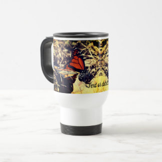 Mug De Voyage Monarque Papillon Nature Personnalisée
