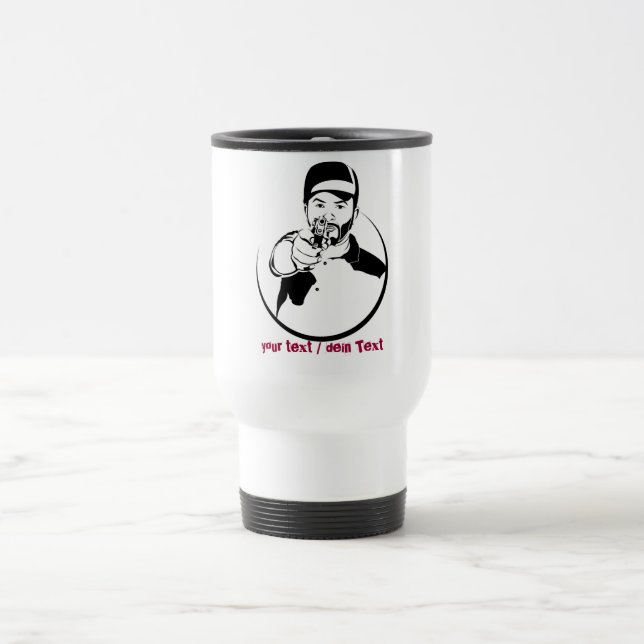 Mug De Voyage Monde Gangstas (Centre)