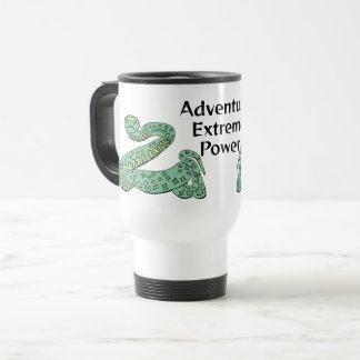 Mug De Voyage Monde Serpent : Extrême, Puissance, Aventures. Tra