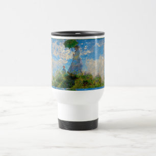 Mug De Voyage Monet Femme Parasol Impressionnisme