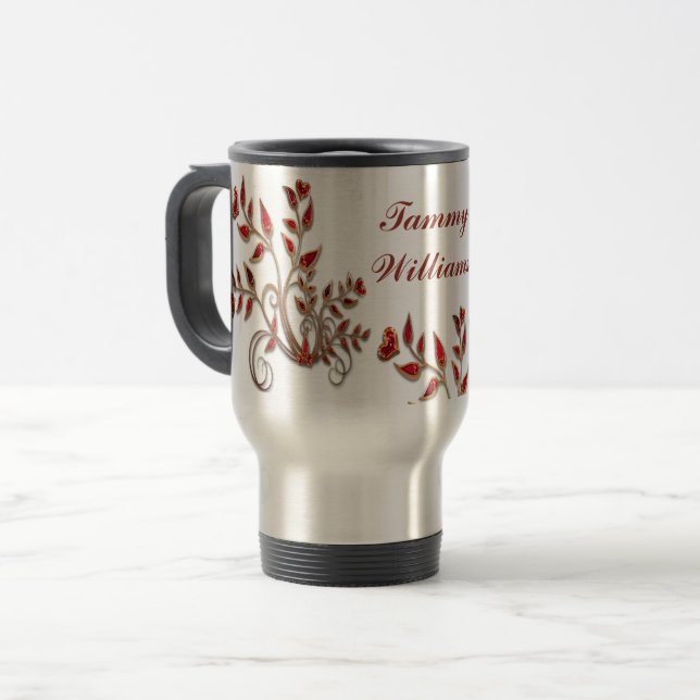 MUG DE VOYAGE MONOGRAMME (Devant gauche)