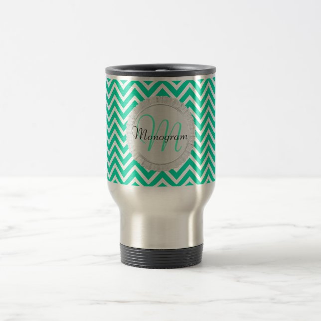 Mug De Voyage Monogramme personnalisable (Centre)