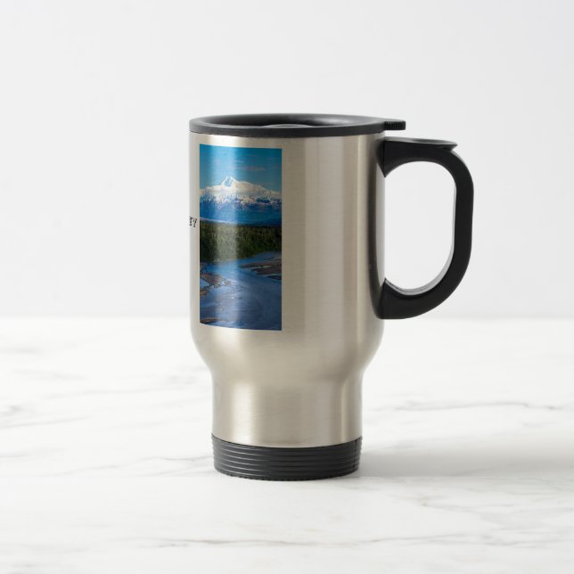 Mug De Voyage Mont McKinley Alaska (Droit)