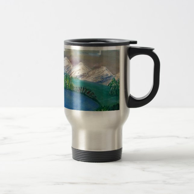 Mug De Voyage Montagnes (Droit)
