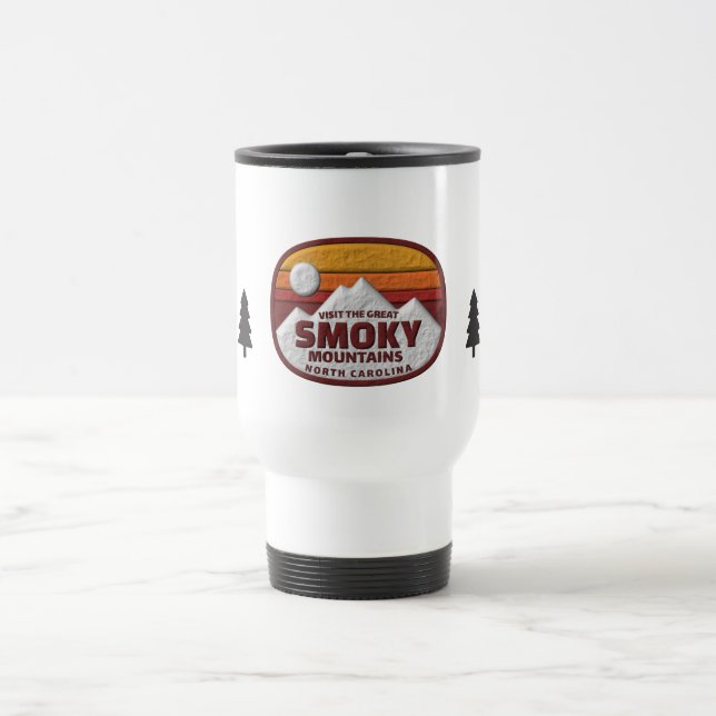Mug De Voyage Montagnes fumées   (Centre)