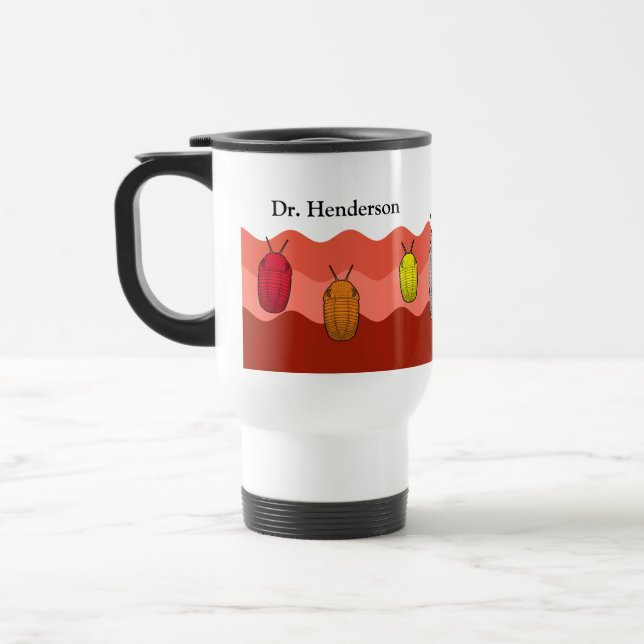 Mug De Voyage Montée des Trilobites - Animal préhistorique