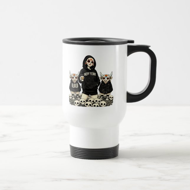 Mug De Voyage Montre Calavera & Coo (Droite)