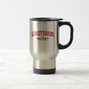 Mug De Voyage Montréal est la Musique de Voyage de hockey