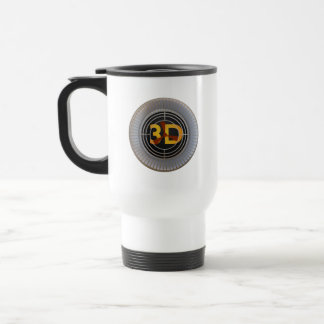 Mug De Voyage Moteur 3D.