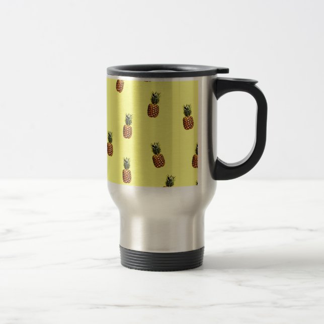 Mug De Voyage motif ananas (Droit)