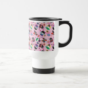 Mug De Voyage Motif d'action Chibi Super Villain