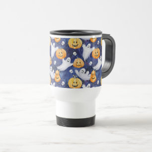 Mug De Voyage Motif d'aquarelle Halloween