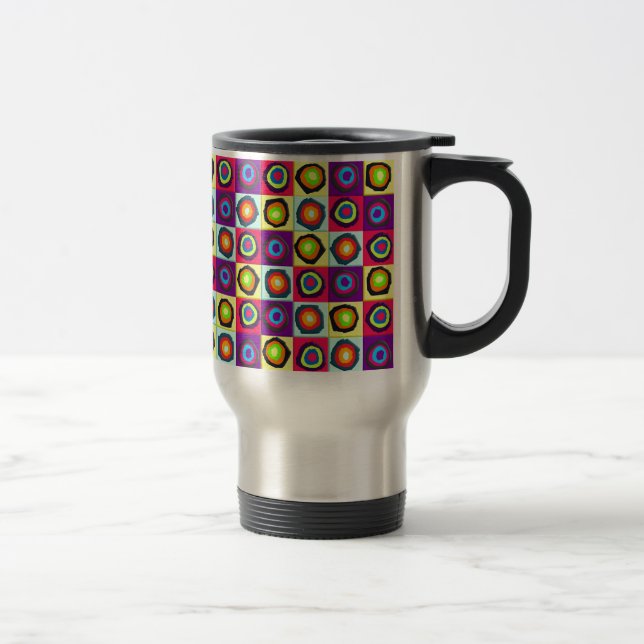 Mug De Voyage motif de cercles (Droit)