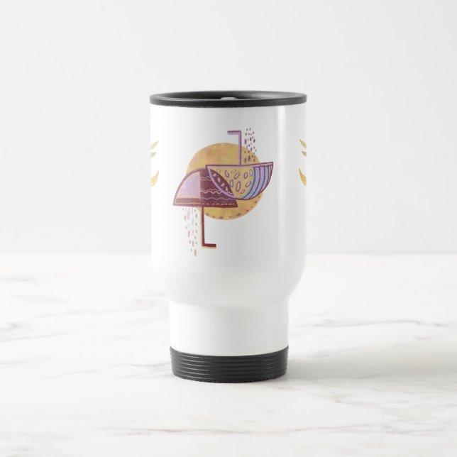 Mug De Voyage Motif de champignon Autmn (Centre)