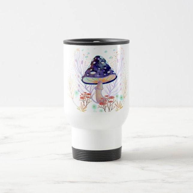 Mug De Voyage Motif de champignon Autmn (Centre)