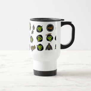 Mug De Voyage Motif de Croc Emoji de tueur du peloton   de