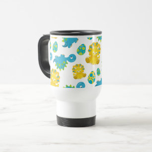 Mug De Voyage Motif De Dinosaures, Dinosaures Mignons, Baby Dino