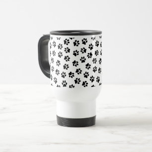 Mug De Voyage Motif De Pâtes, Paniers De Chien, Paniers Noirs