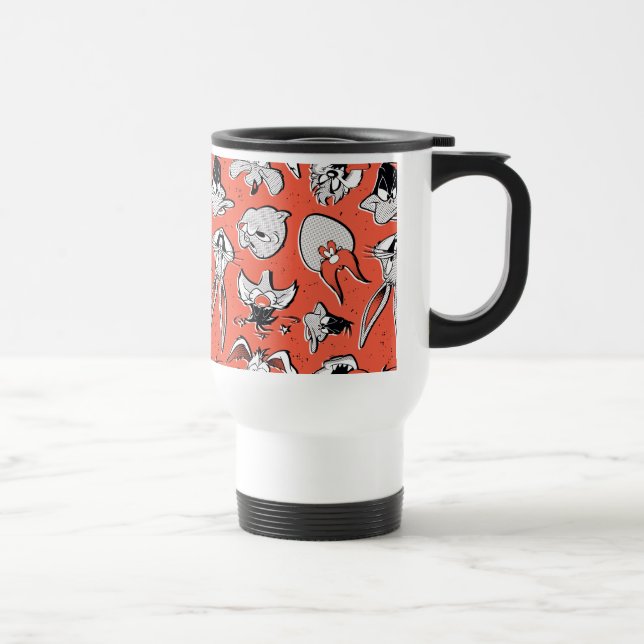 Mug De Voyage MOTIF demi-ton rétro LOONEY TUNES™ (Droite)
