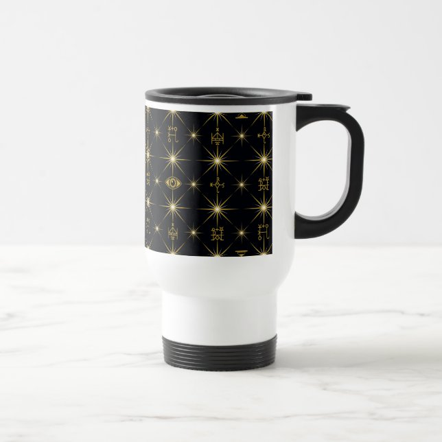 Mug De Voyage Motif des symboles magiques (Droite)