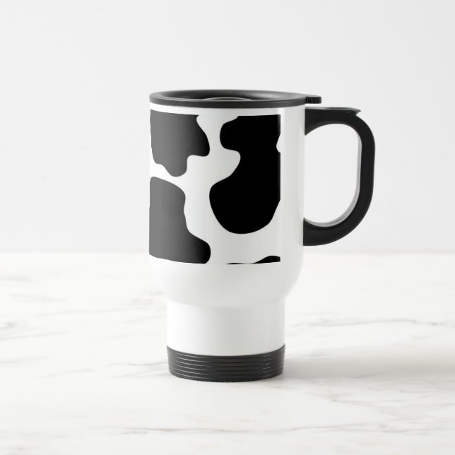 Mug De Voyage Motif d'impression de vache (Droite)