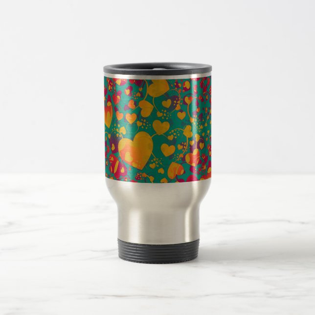 MUG DE VOYAGE MOTIF DU COEUR ART 9 (Centre)