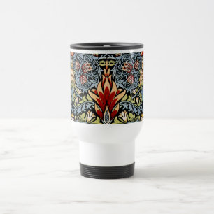 Mug De Voyage Motif floral à tête de serpent de William Morris