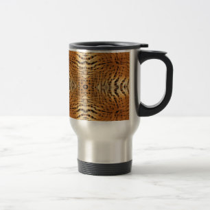 Mug De Voyage Motif fourrure de tigre kaléidoscope