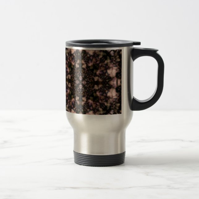 Mug De Voyage motif kaléidoscope Brown (Droit)