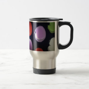Mug De Voyage Motif moderne coloré Polka Point Art Imprimer