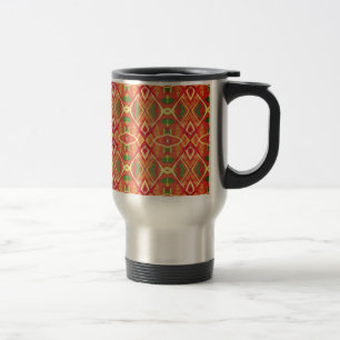 Mug De Voyage Motif orange et vert