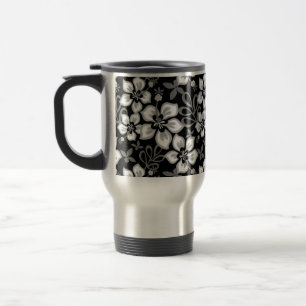 MUG DE VOYAGE MOTIF SURF JUNGLE EN NOIR