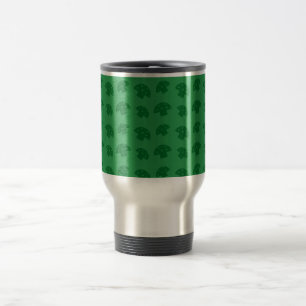Mug De Voyage Motif vert mignon de champignon