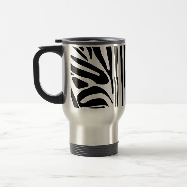 Mug De Voyage Motif zèbre (Gauche)
