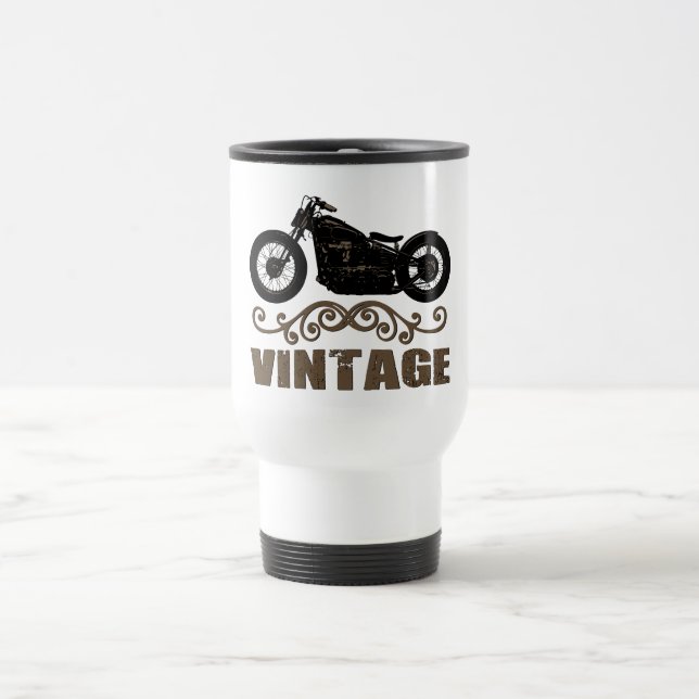 Mug De Voyage Moto vintage (Centre)