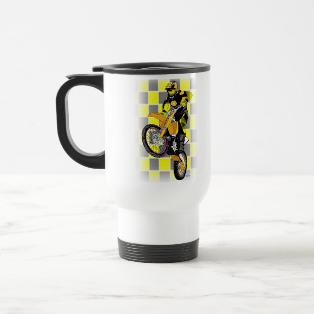 Mug De Voyage Motocross 407 (Gauche)