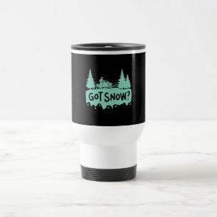 Mug De Voyage Motoneige - Ai De La Neige Drôle Motoneige