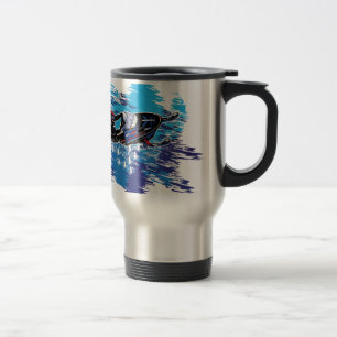Mug De Voyage Motoneige graphique
